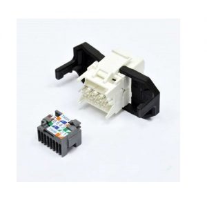 Corning Tooless RJ45 K5E CAT5E White UTP Jack