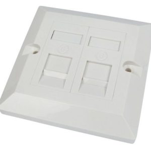 9LJ2030001-Double-Cat5e-Faceplate