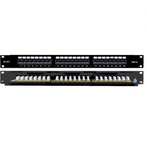 C-NET UTP CAT6 24PORT PCB PATCH PANEL