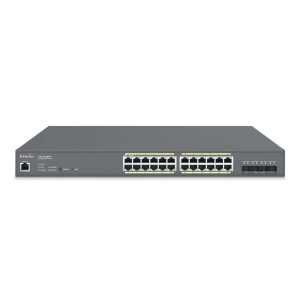 Cloud Managed 24 Port PoE+ Switch Gigabit 410W ECS1528FP