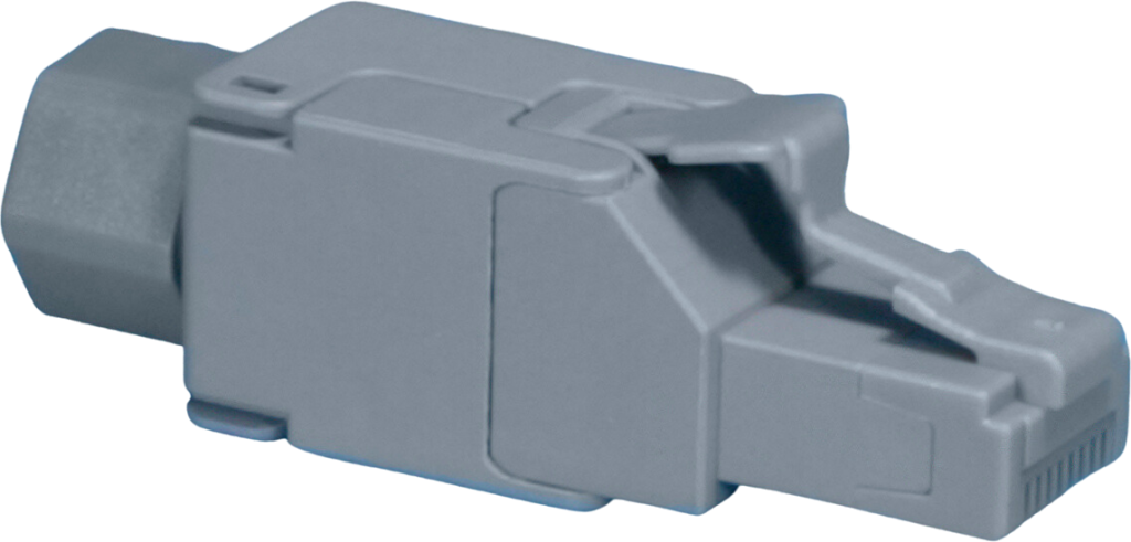 CNET CAT6A Field Terminable Plug QUFIELD-PLUG-C6A - WoodComm