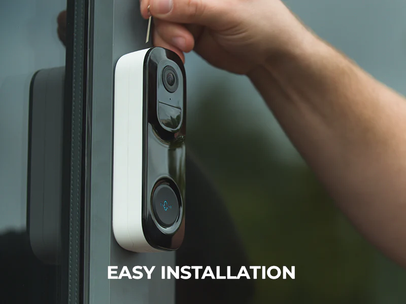 VueNet EasyBell Battery Wi-Fi Doorbell