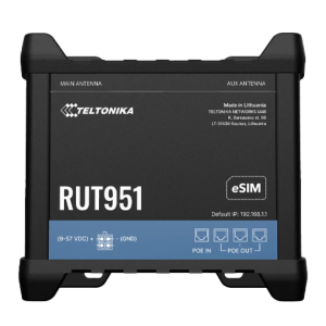 Teltonika RUT951 PoE+ INDUSTRIAL PoE+ CELLULAR ROUTER