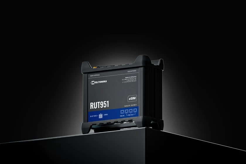 Teltonika RUT951 PoE+ INDUSTRIAL PoE+ CELLULAR ROUTER